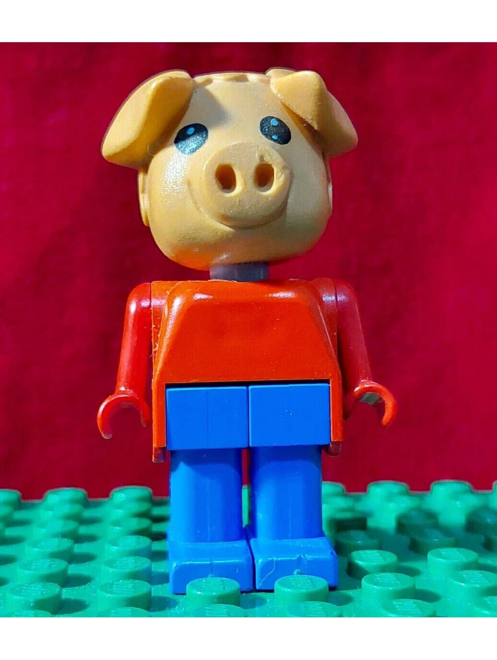 PETER PIG 1979 Vintage Rare LEGO Fabuland Figure Excellent++ Condition